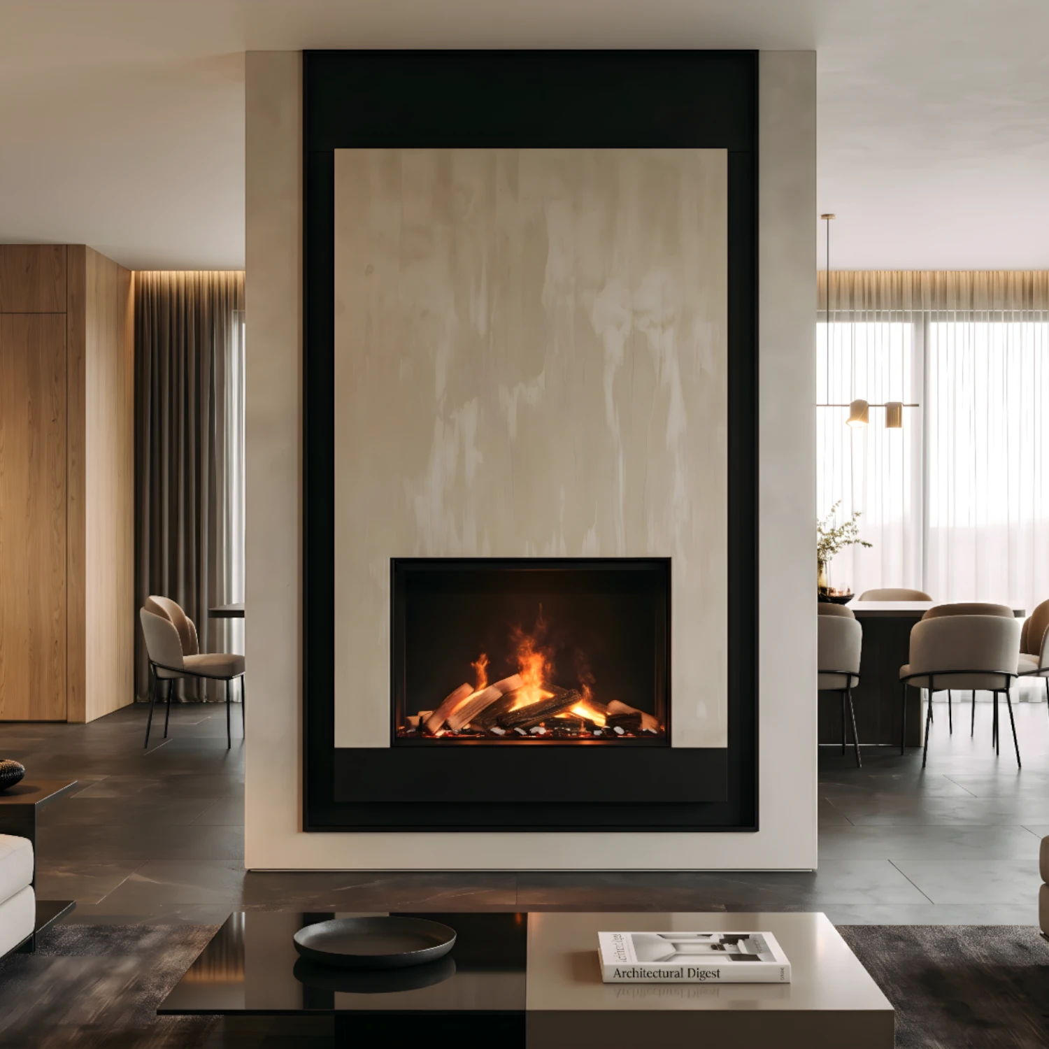 e-MatriX 800/500 I - Chimenea de vapor de agua