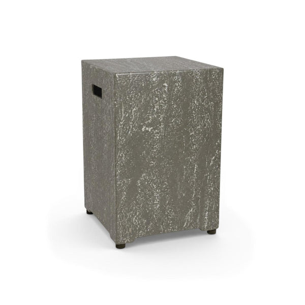Enclosure Square Dark Travertine – Cubierta para Botella de Gas