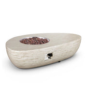 Estate Organic 150 Travertino – Mesa de Fuego de Gas para Exterior