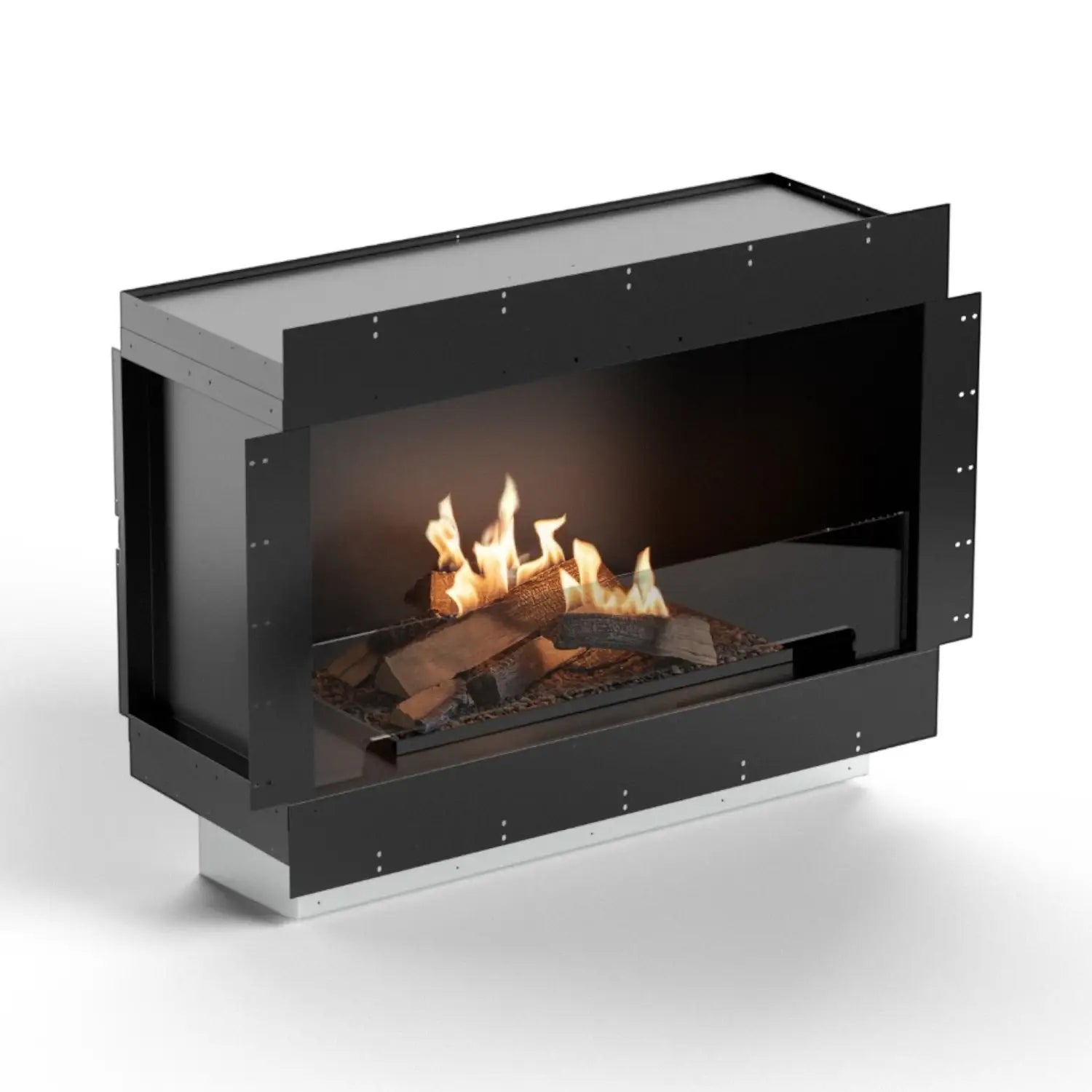 Flogs Box 1000 de un solo lado - Chimenea de bioetanol