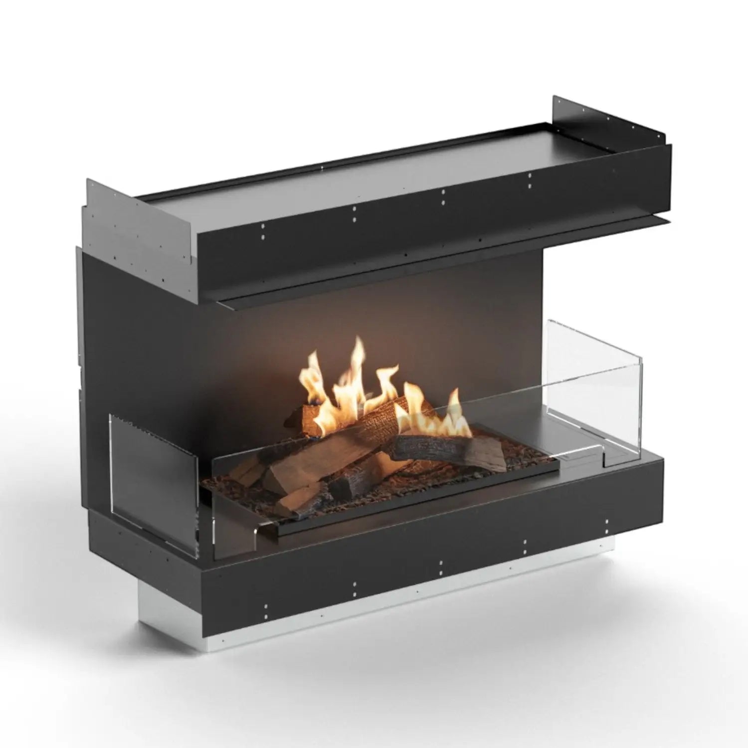 Flogs Box 1000 Tres Caras - Chimenea de bioetanol