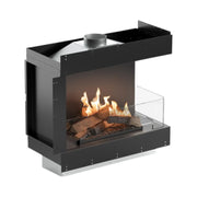 Flogs Box 800 Esquina Derecha (Conexión de Conducto) - Chimenea de Bioetanol