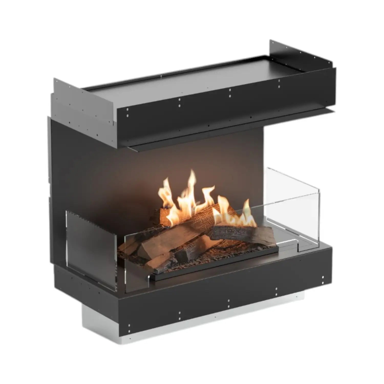 Flogs Box 800 Tres Caras - Chimenea de bioetanol