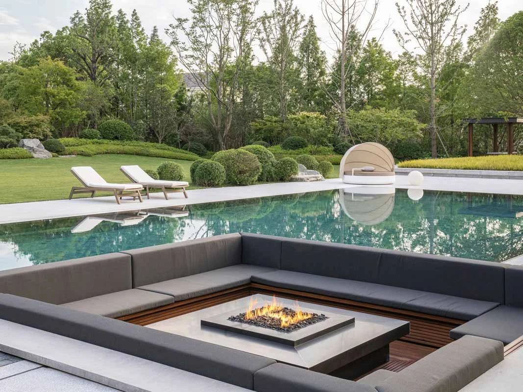 Planika Galio H-shaped automatic gas burner for outdoor use