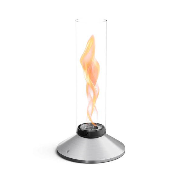 SPIN X 900 Tabletop Fireplace - Silver