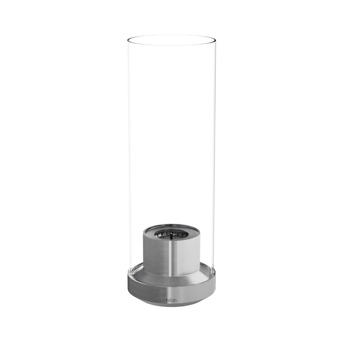 Dance 1200 Tabletop Fireplace - Silver