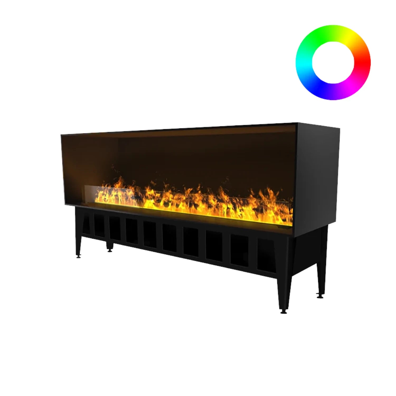 Chimenea de vapor de agua empotrada Incanto 1500 Multicolor