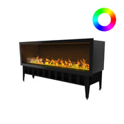 Chimenea de vapor de agua empotrada Incanto 1500 Multicolor