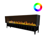 Chimenea de vapor de agua empotrada Incanto 2000 Multicolor