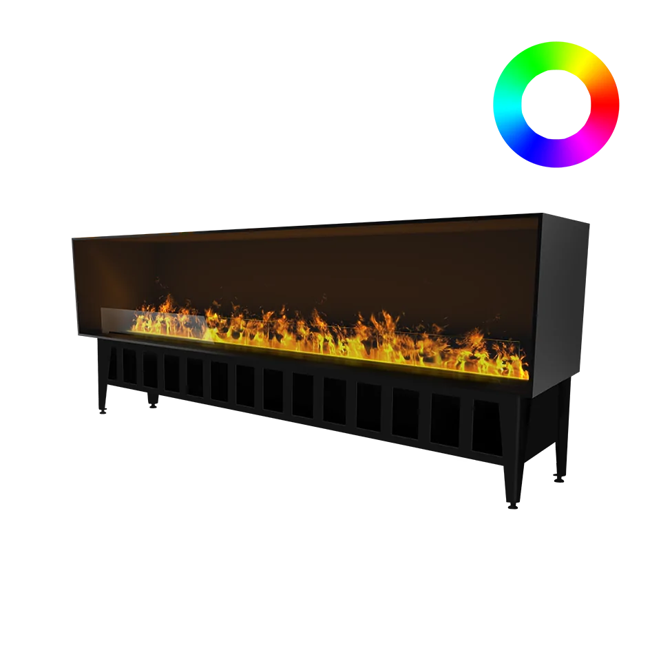 Chimenea de vapor de agua empotrada Incanto 2000 Multicolor