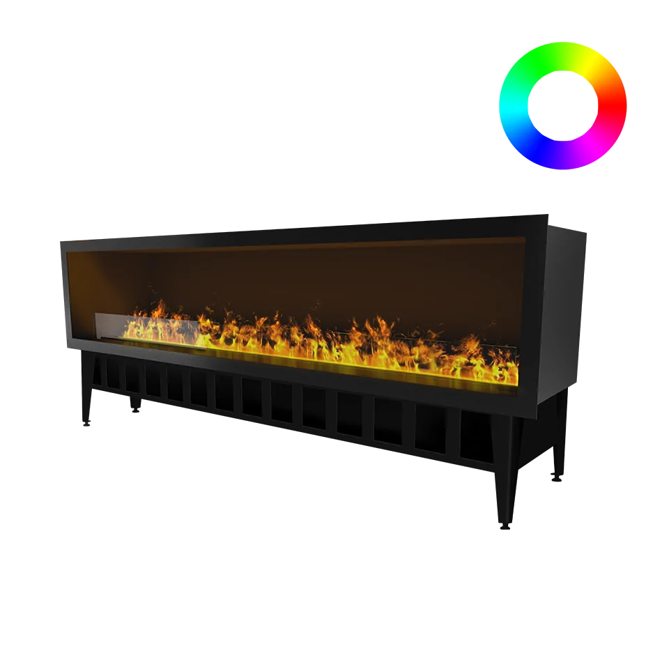 Chimenea de vapor de agua empotrada Incanto 2000 Multicolor