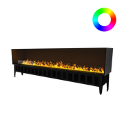 Chimenea de vapor de agua empotrada Incanto 2500 Multicolor