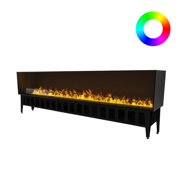 Chimenea de vapor de agua empotrada Incanto 2500 Multicolor