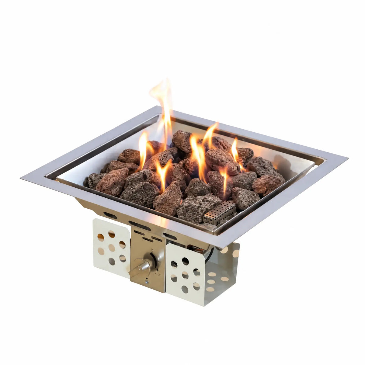 Piedras de lava 3 kg - Para chimeneas de gas exteriores y barbacoas