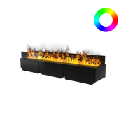 Quemador de chimenea de vapor de agua Mistero 1500 multicolor