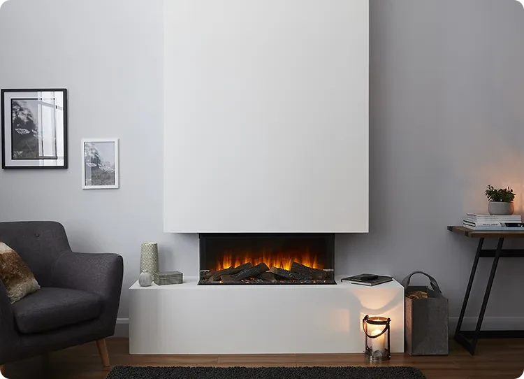 Chimenea eléctrica empotrada New Forest 840