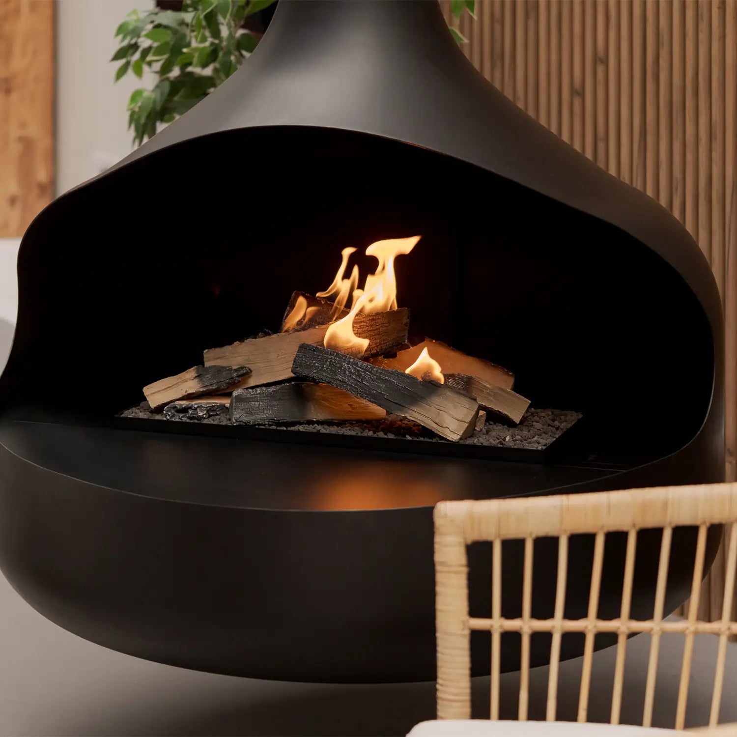 ONI Flogs - Chimenea de bioetanol de techo