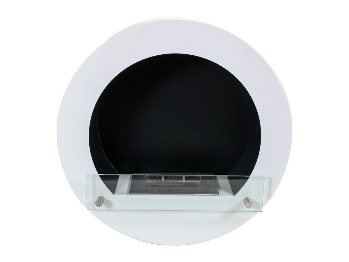 Chimenea bioetanol de pared redonda