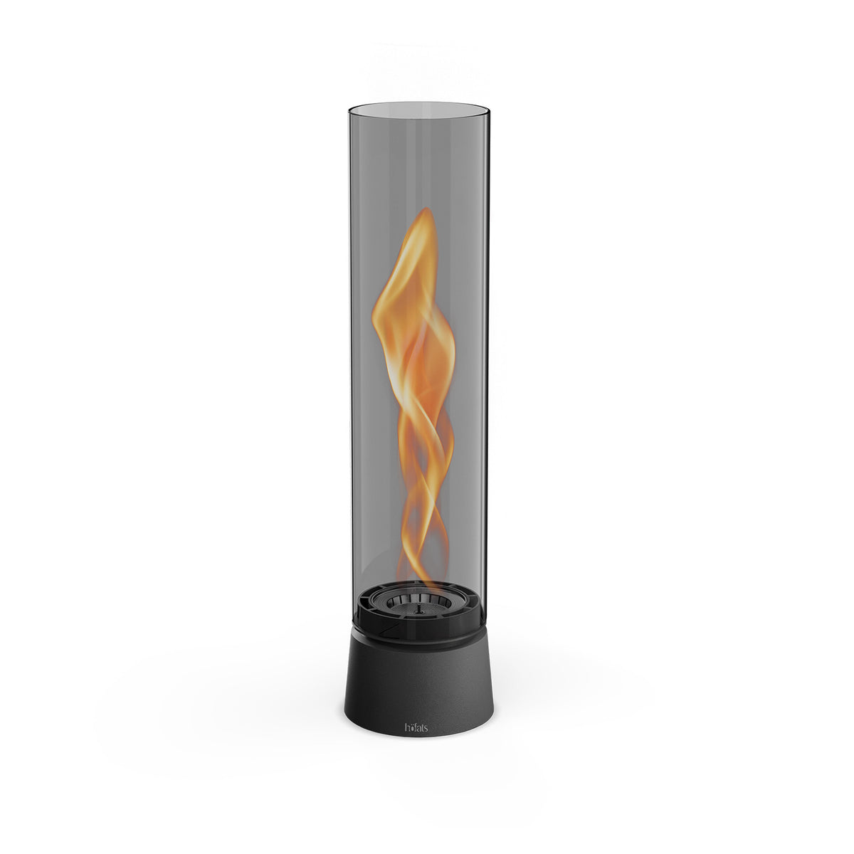 Chimenea de mesa SPIN air 1200 completamente negra