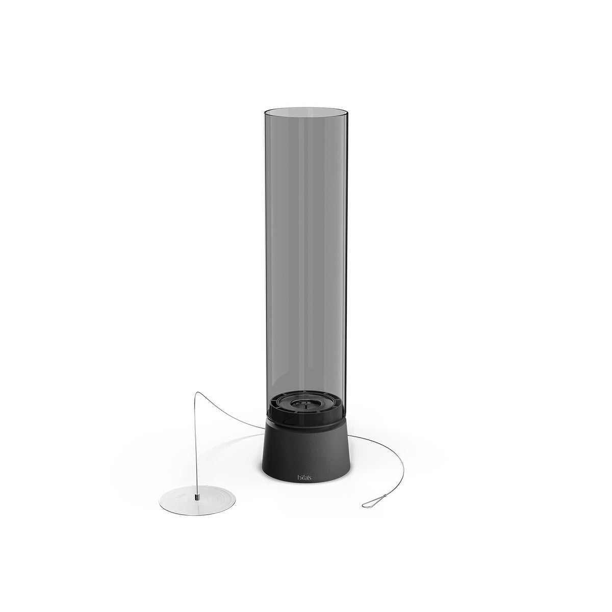 Chimenea de mesa SPIN air 900 completamente negra
