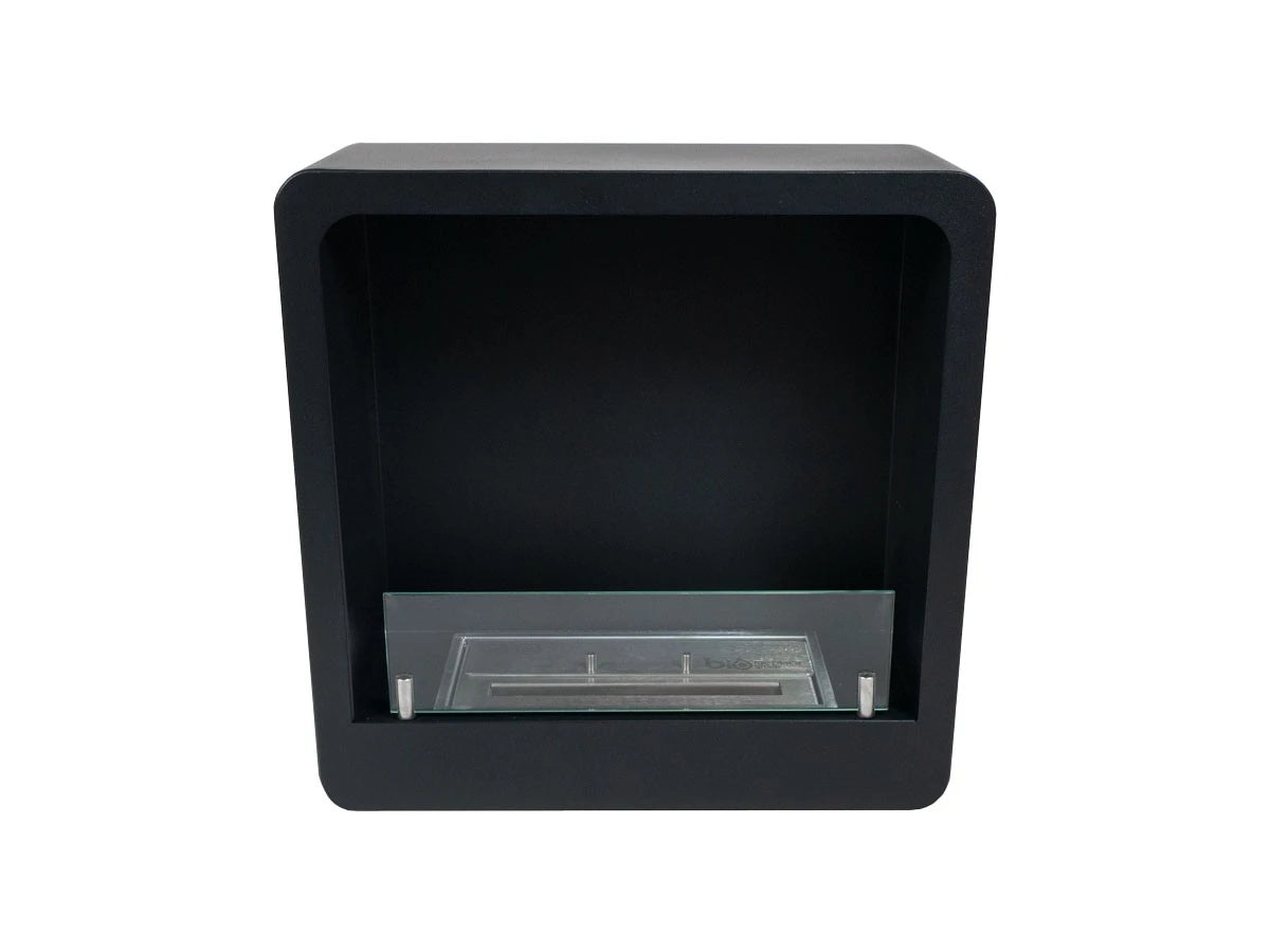 Chimenea Bioetanol Pared con Bordes Redondeados