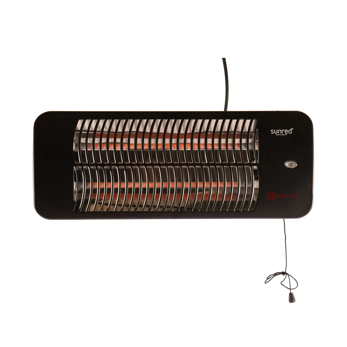 Calefactor eléctrico para terraza de 2000 vatios