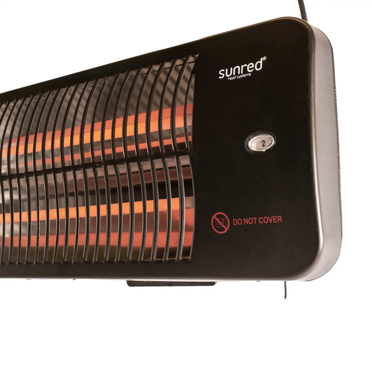 Calefactor eléctrico para terraza de 2000 vatios