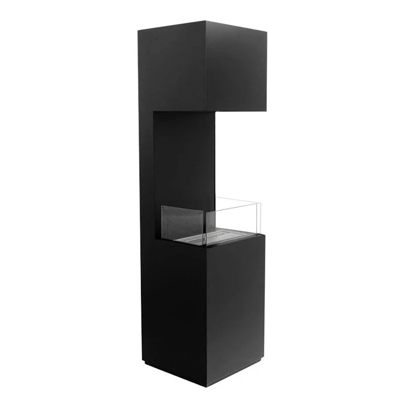Chimenea abierta de bioetanol - negro