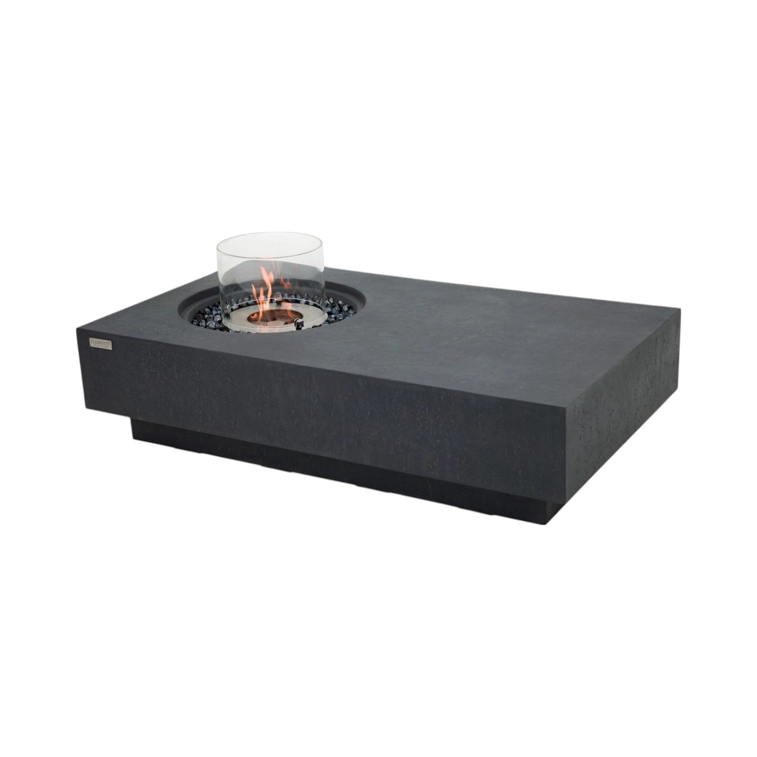 Metropolis Mesa de Bioetanol – Negro Pizarra