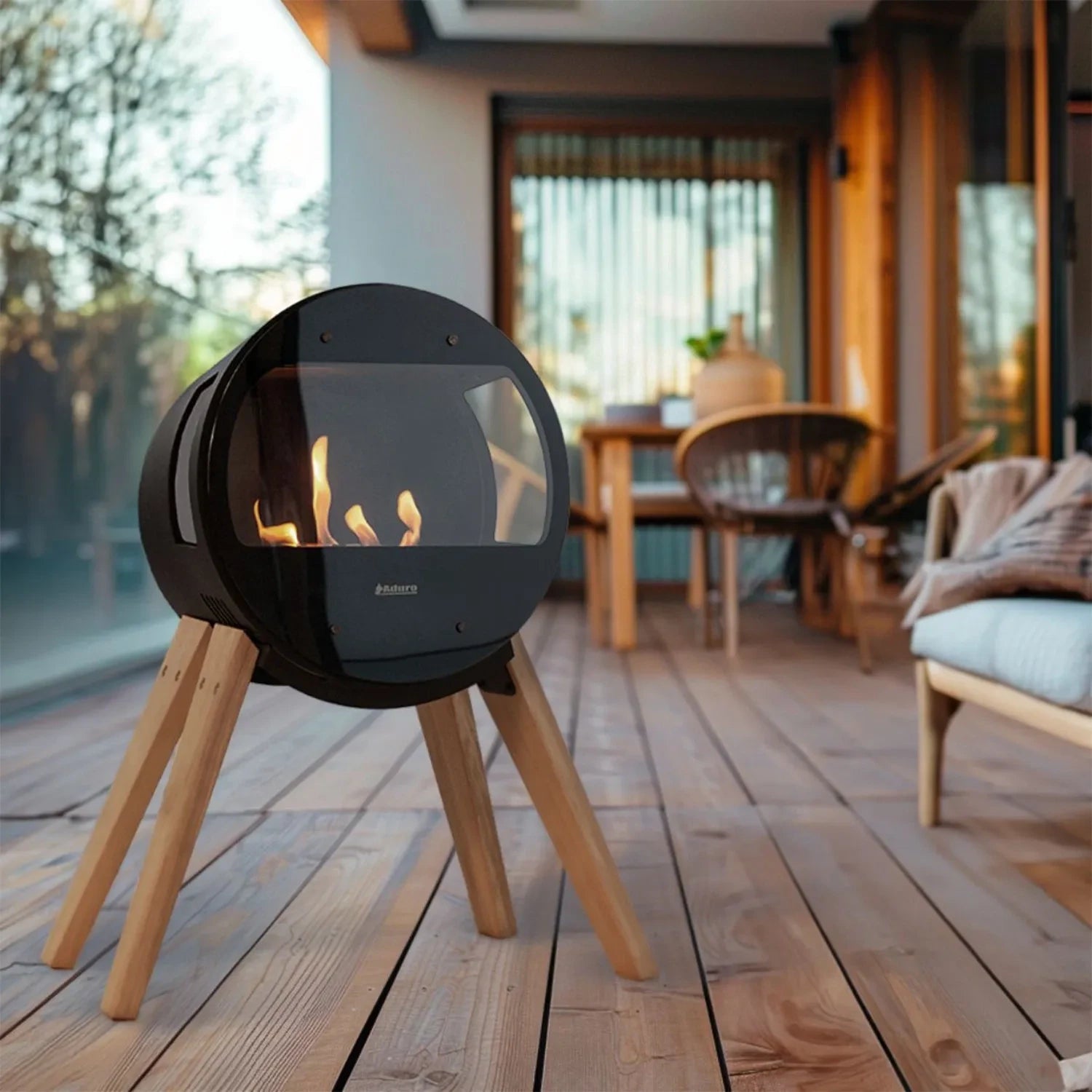 Aduro B1 - Chimenea bioetanol Independiente