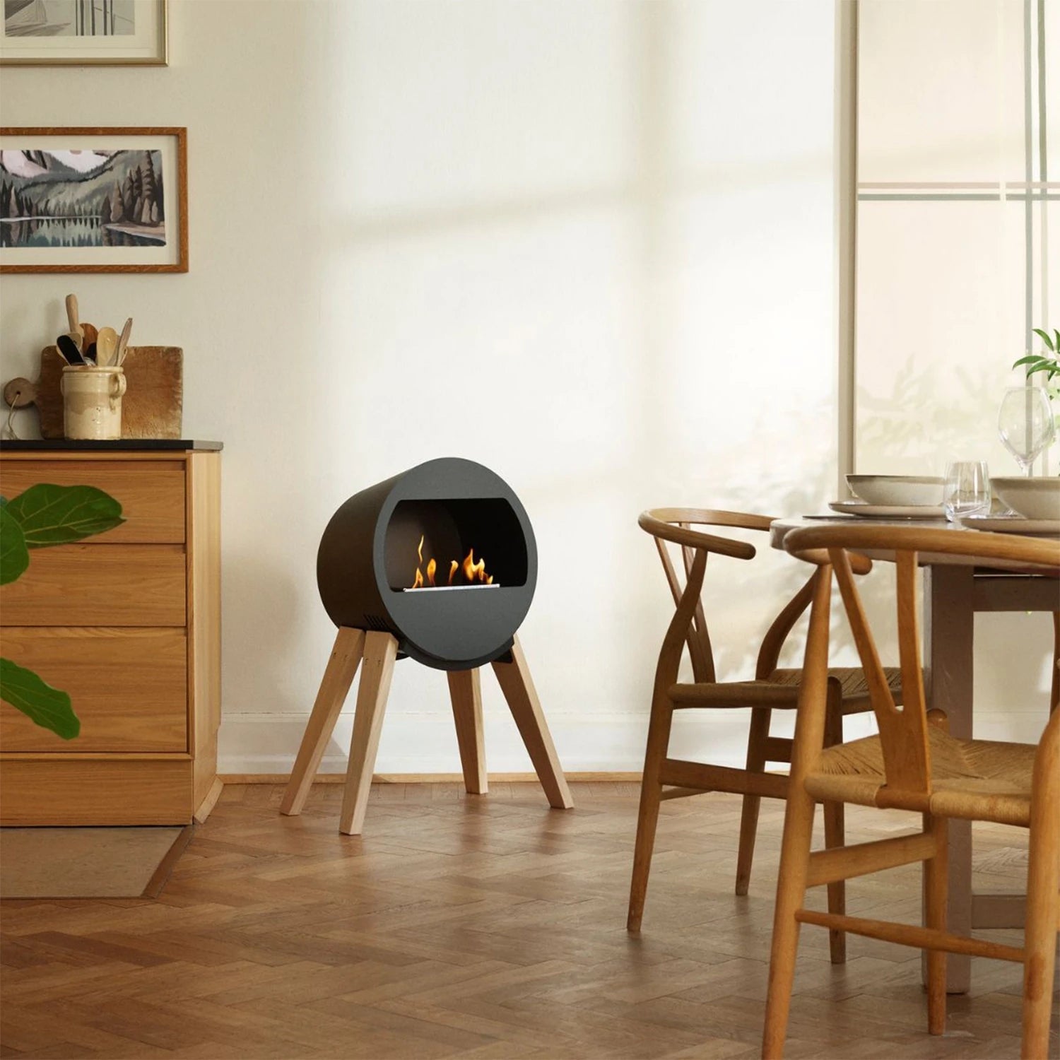 Aduro B2 - Chimenea bioetanol Independiente