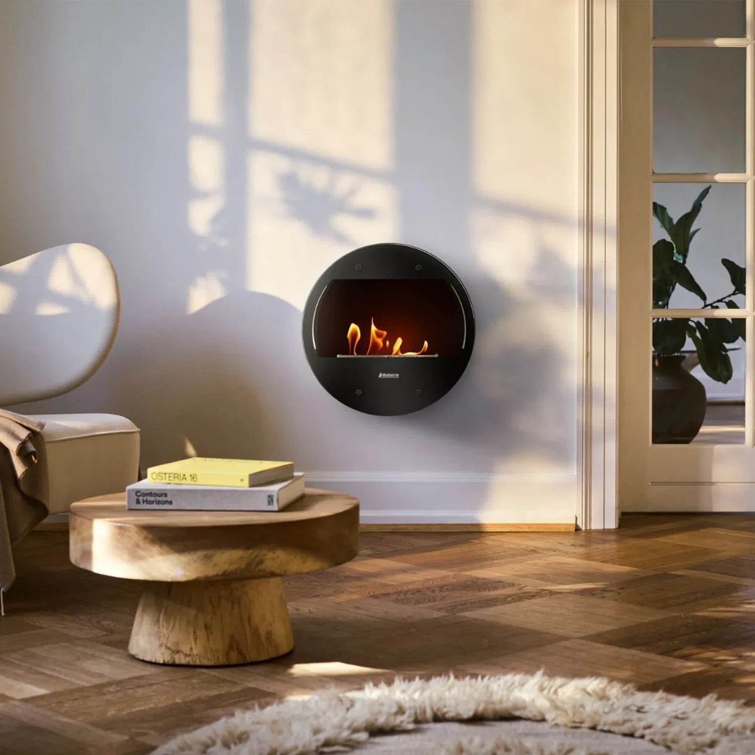 Aduro B1 - Chimenea bioetanol de Pared