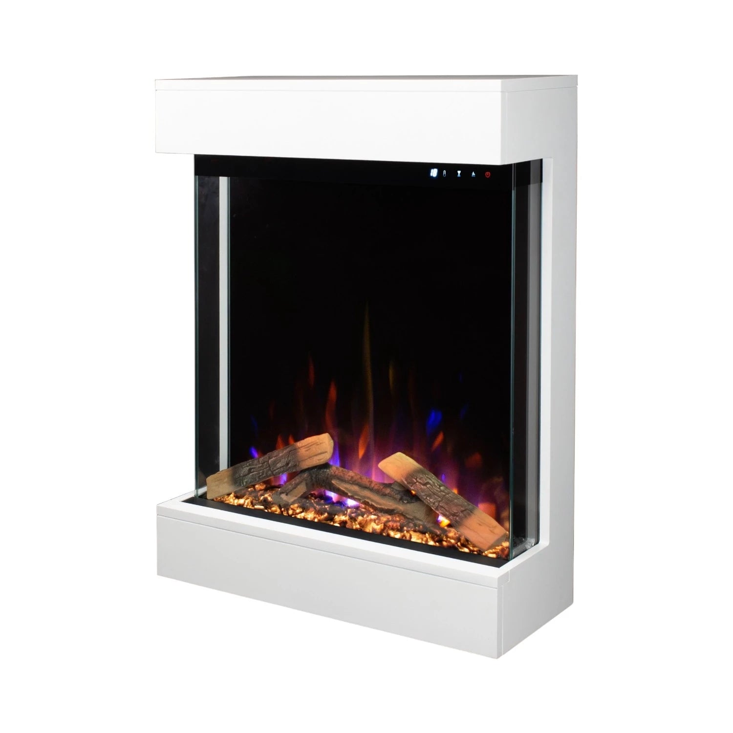 Dammer Chimenea eléctrica – Blanco
