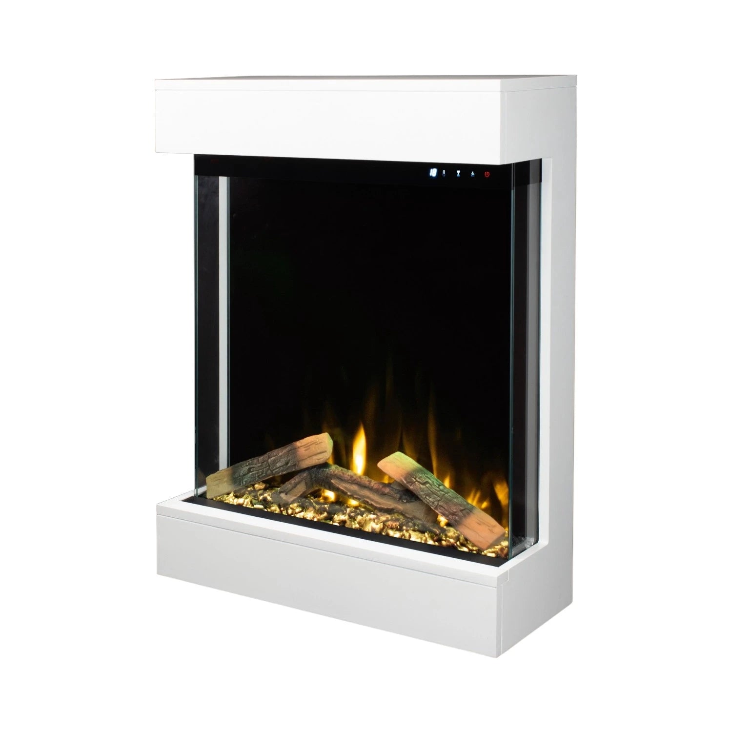 Dammer Chimenea eléctrica – Blanco