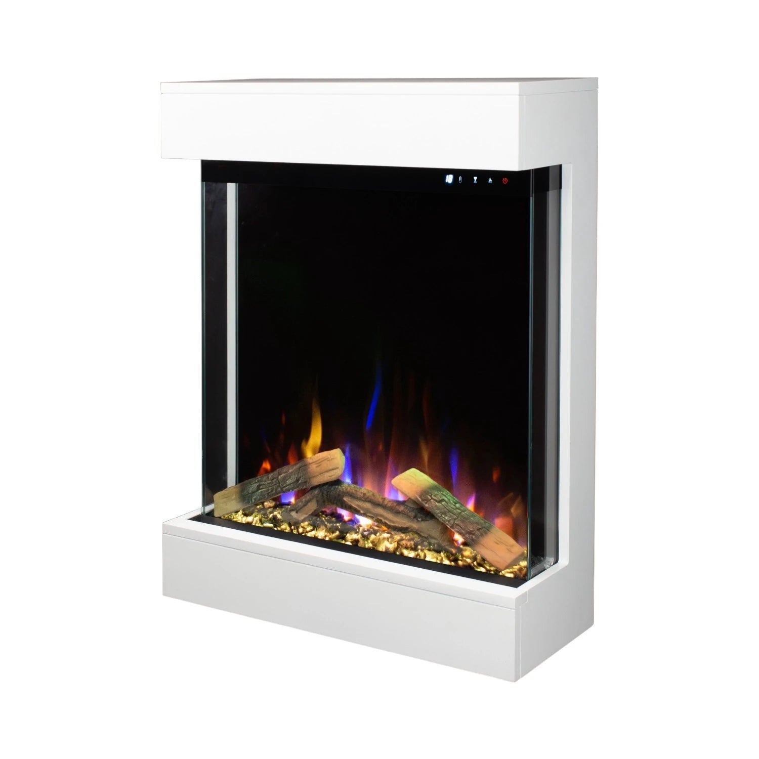 Dammer Chimenea eléctrica – Blanco