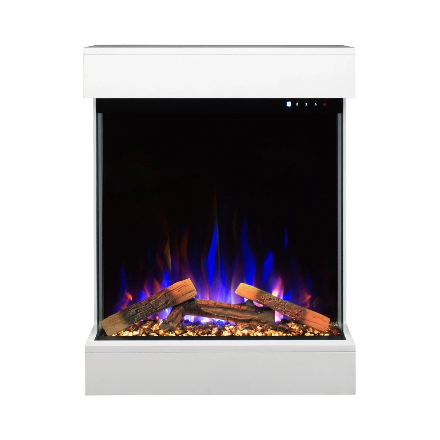 Dammer Chimenea eléctrica – Blanco