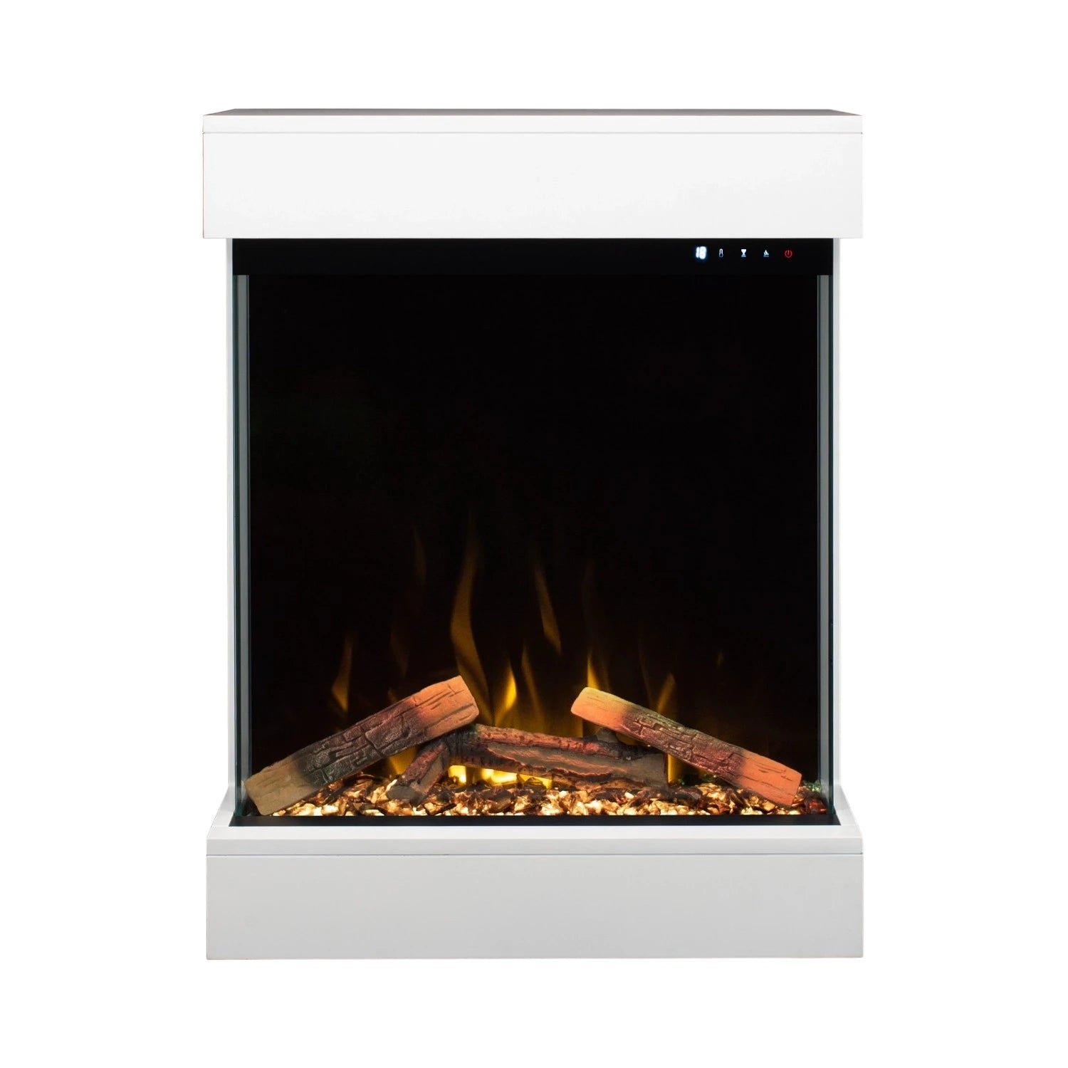 Dammer Chimenea eléctrica – Blanco