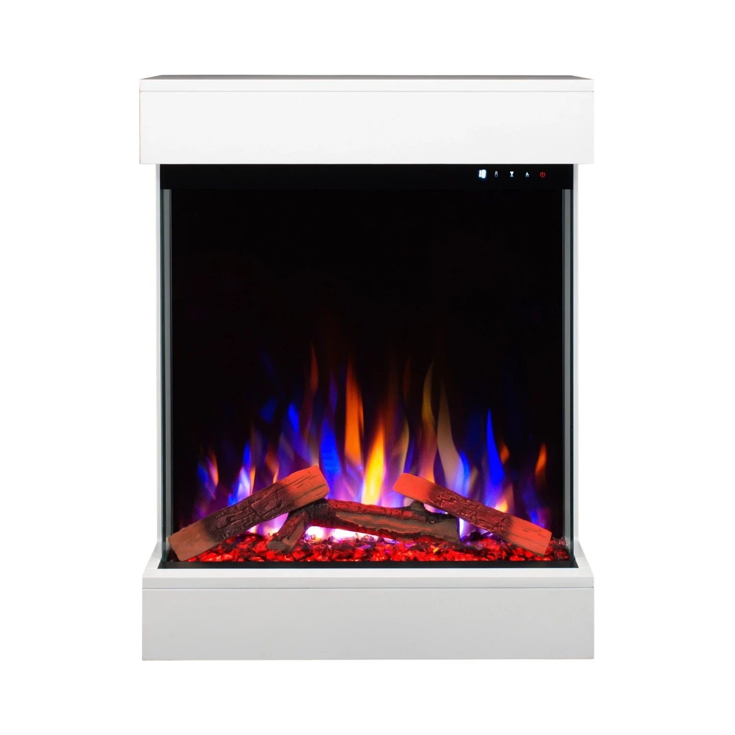 Dammer Chimenea eléctrica – Blanco