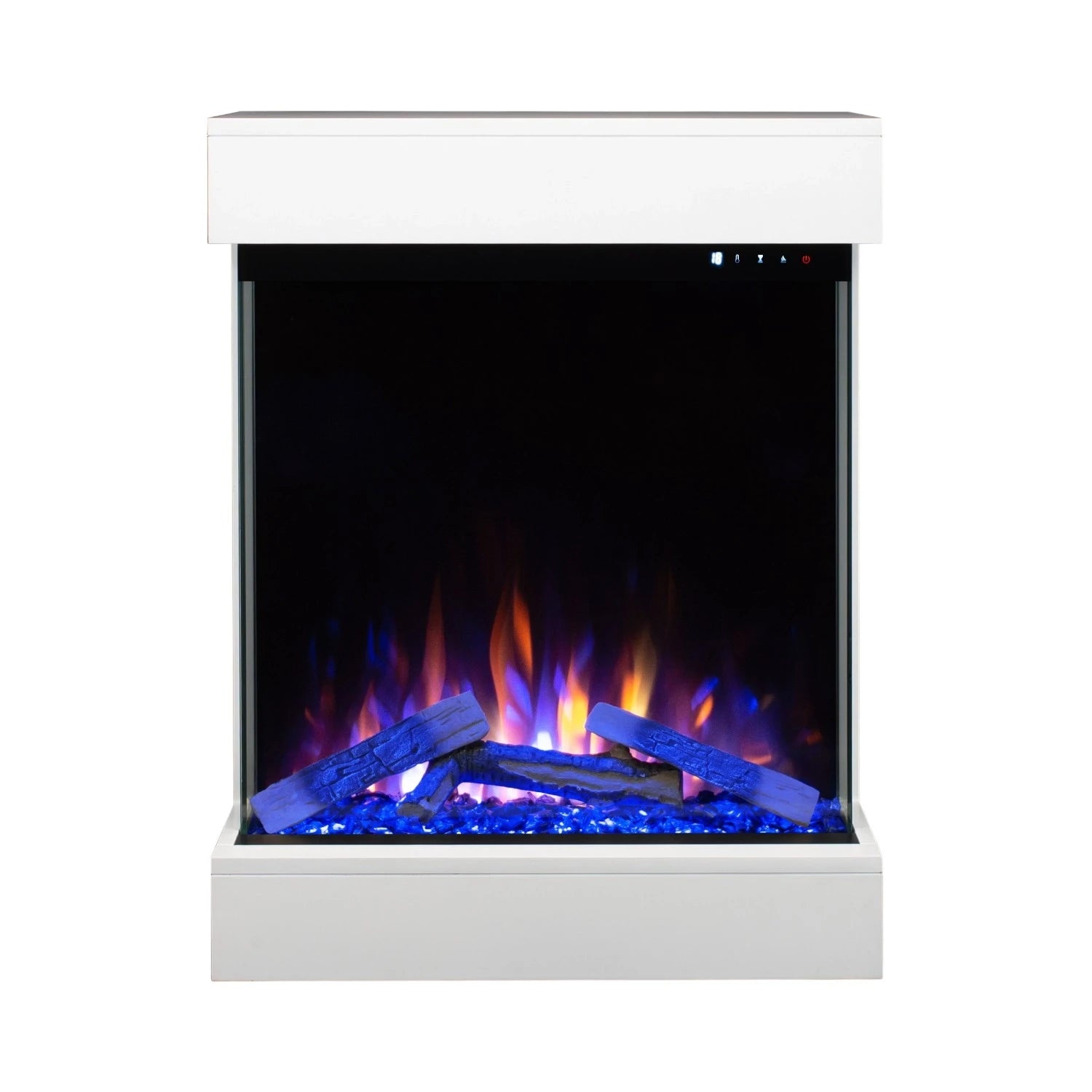 Dammer Chimenea eléctrica – Blanco