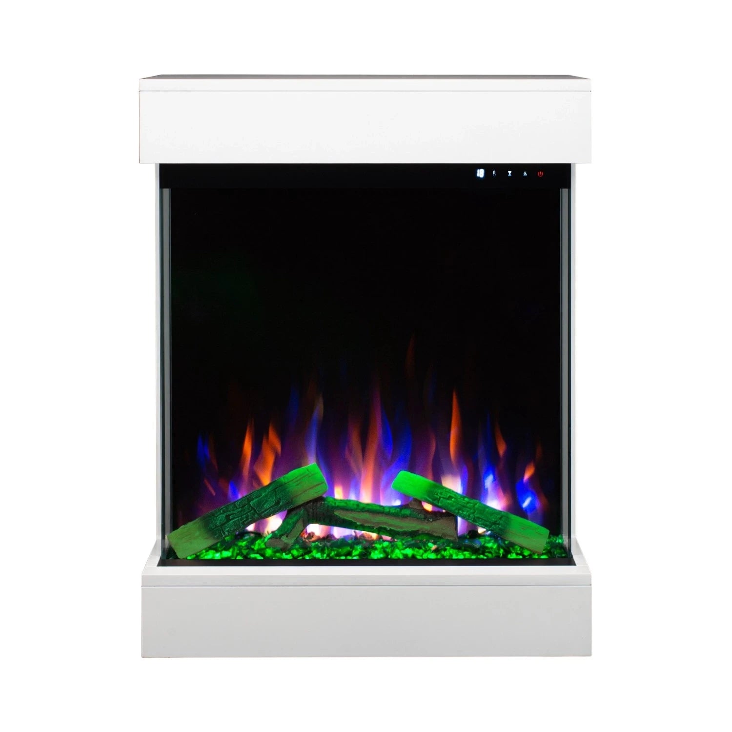 Dammer Chimenea eléctrica – Blanco