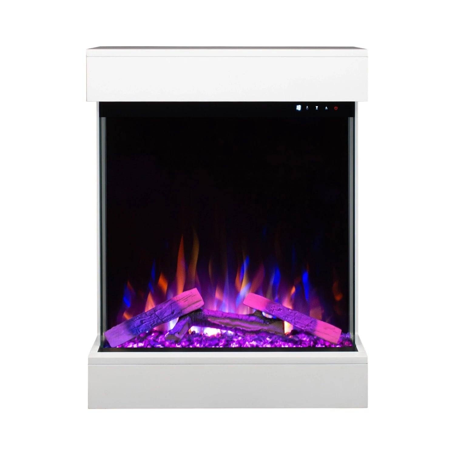 Dammer Chimenea eléctrica – Blanco