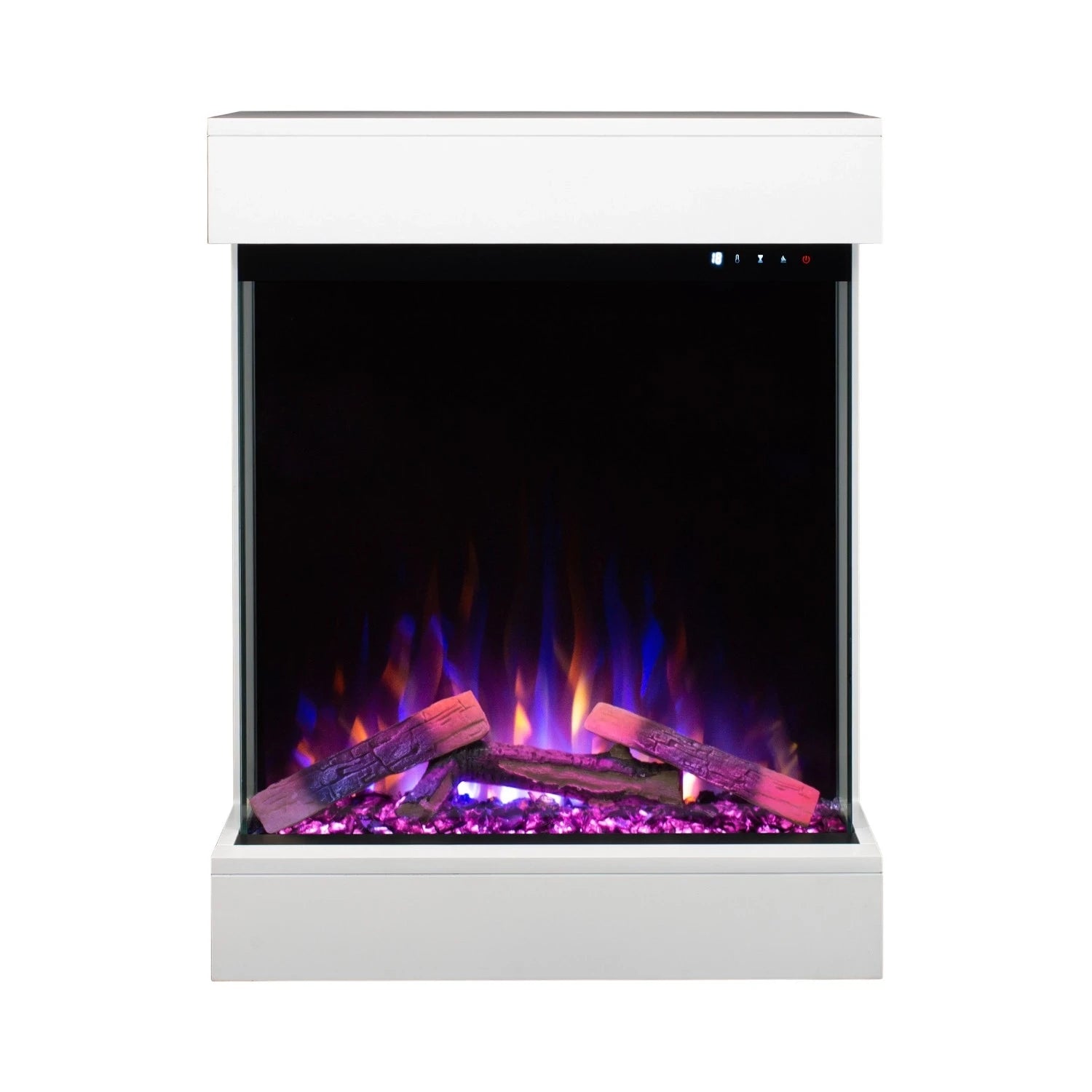Dammer Chimenea eléctrica – Blanco
