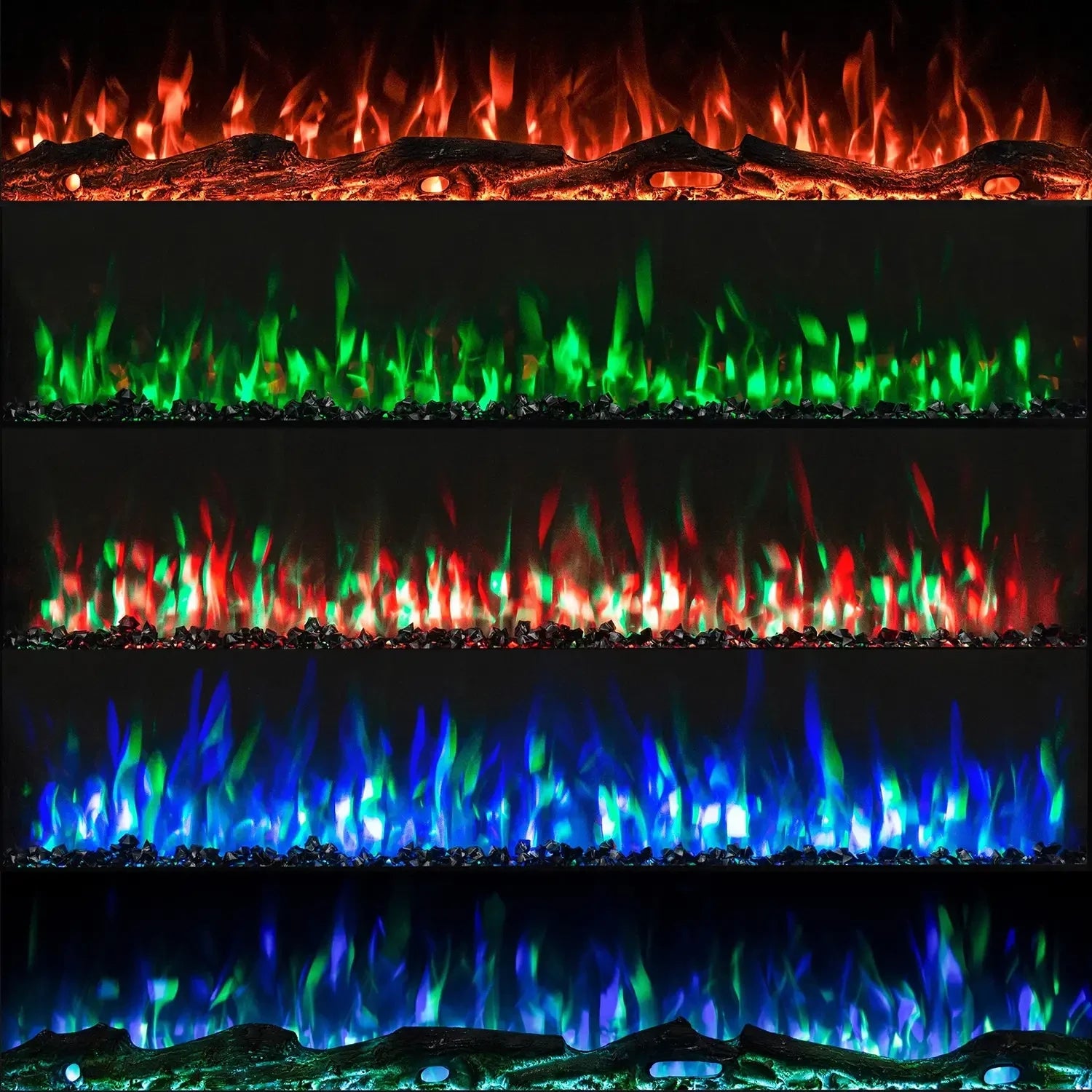 Chimenea eléctrica Elite 127 cm