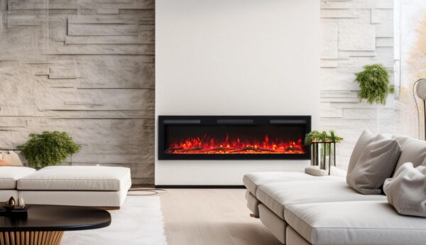 Chimenea eléctrica de pared Majestic PRO 42" (107 cm)