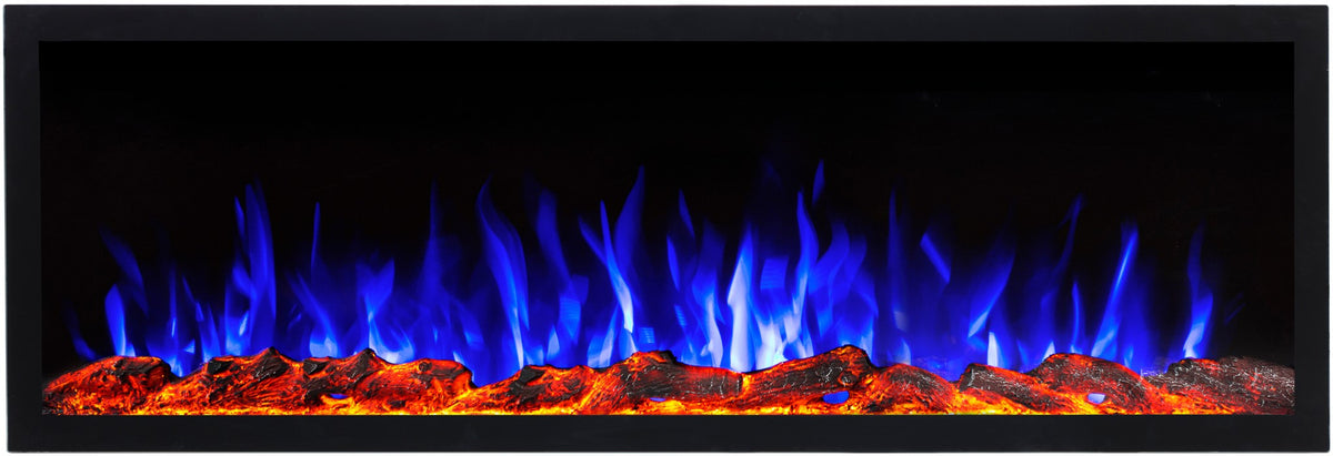 Chimenea eléctrica delgada Pride 115 cm
