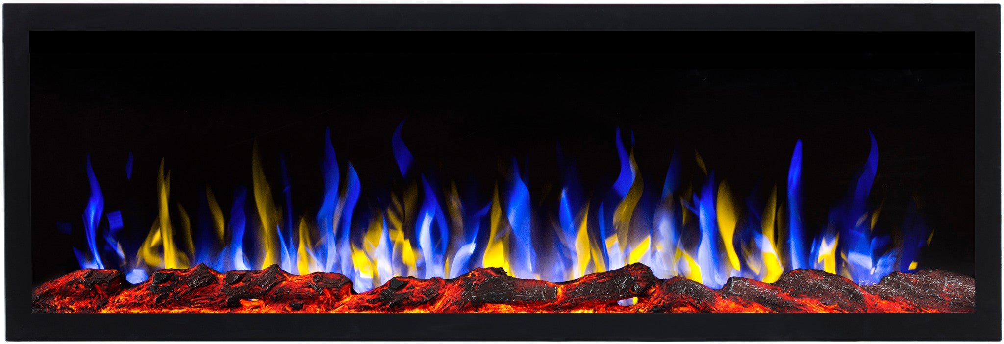 Chimenea eléctrica delgada Pride 115 cm
