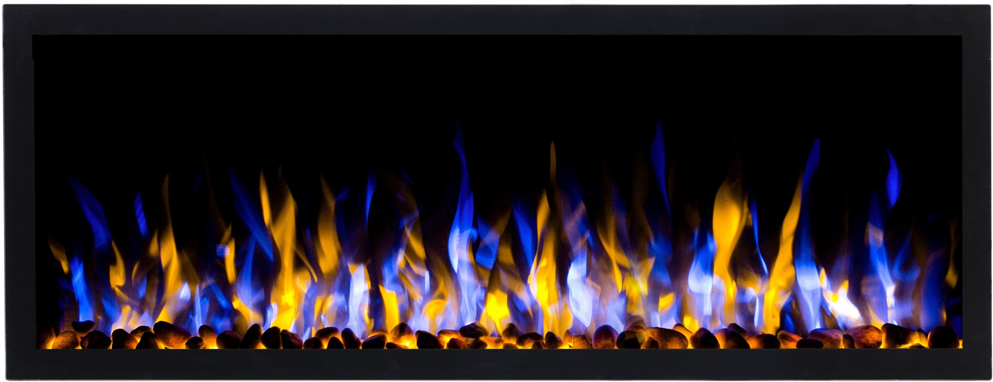 Chimenea eléctrica delgada Pride 115 cm