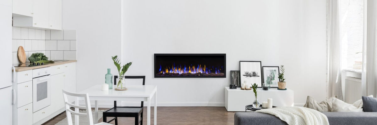Chimenea Eléctrica Pride Slim 127 cm