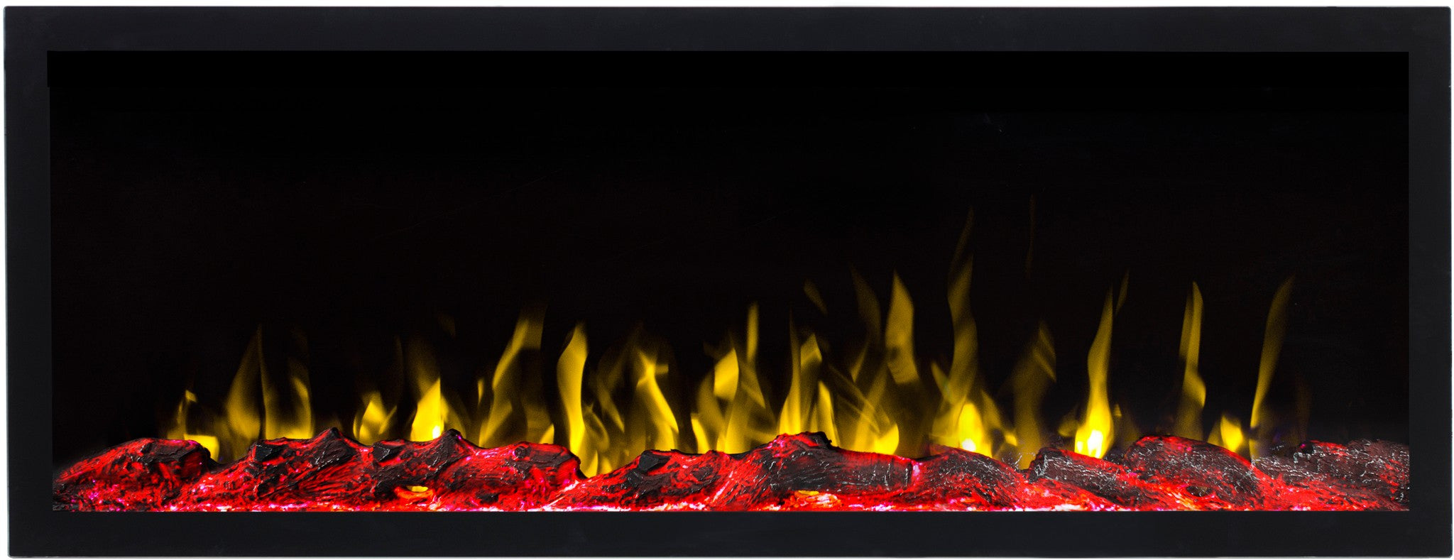Chimenea eléctrica delgada Pride 115 cm
