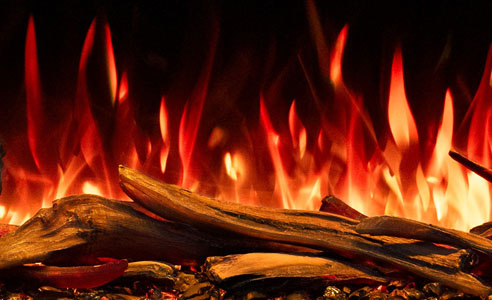 Royal 3D 120 cm Chimenea Eléctrica